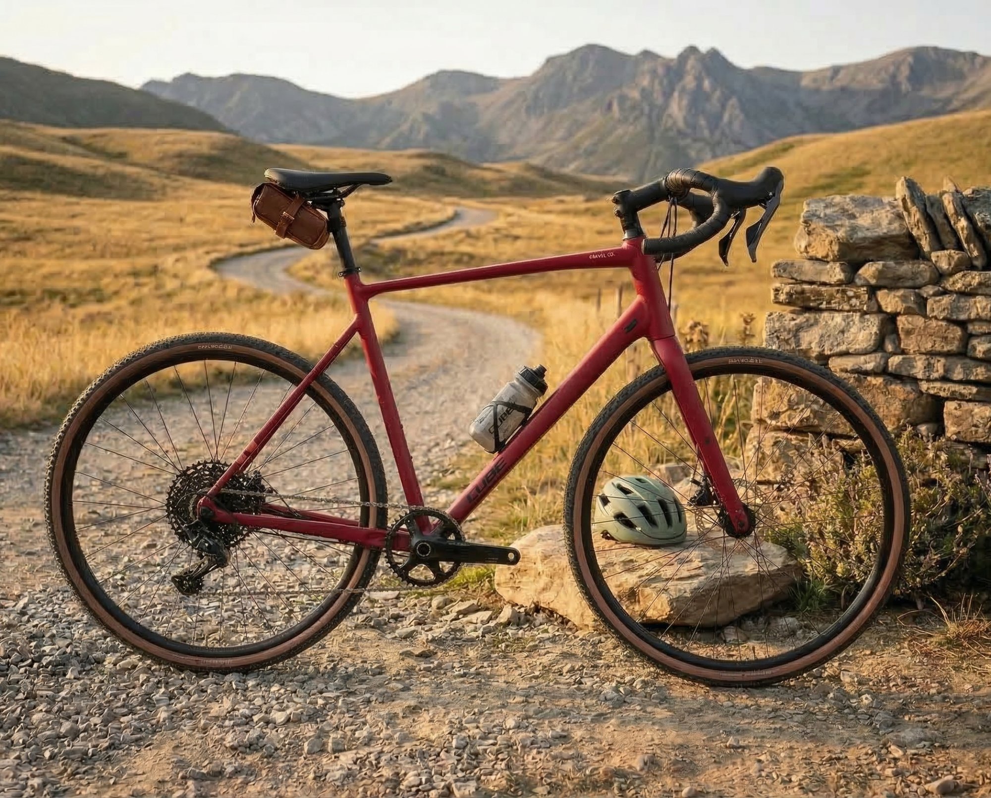 Gravel bike outdoors
